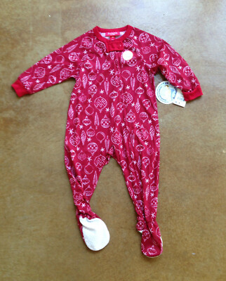 New Family Pajamas Infants Footed Pajamas Ornaments 18 MO eBay