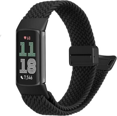 Fitbit bandje Charge 2 Nylon Lichtgrijs Fitbit bandje Charge 2 Nylon Lichtgrijs