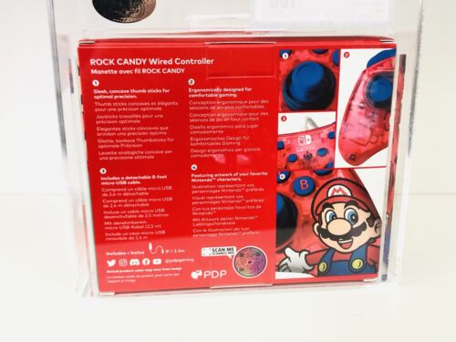 Nintendo Switch Super Mario Rock Candy Controller Graded 100% Gem Ukg - Picture 6 of 7