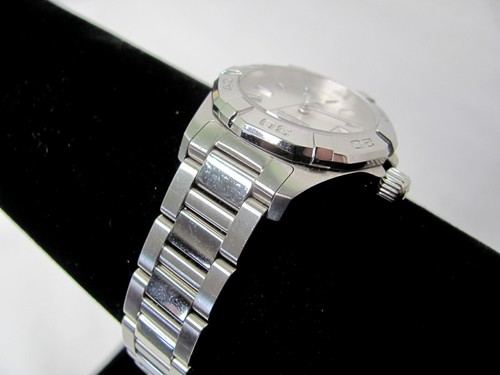 TAG HEUER Aquaracer WAY1411.BA0920 Quartz Silver Dial Bracelet Womens Watch+BOX - Picture 6 of 20