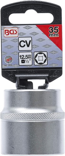 BGS 2935 | Socket wrench insert hexagon | 12.5 mm (1/2") | SW 35 mm - Picture 6 of 6