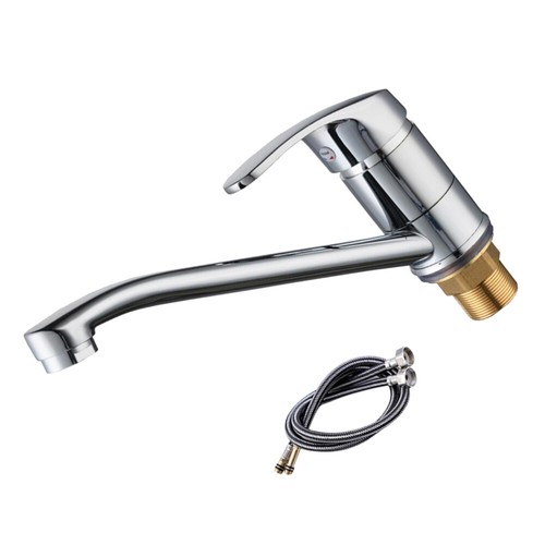 Kitchen Accessories Single Handle Water Tube Single Hole Water Hot Cold Water - Picture 9 of 12