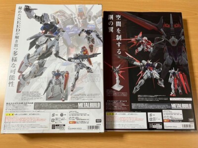 BANDAI METAL BUILD Strike Gundam 10th ver + Aile striker