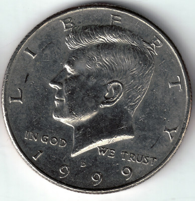 USA - 1999D - Kennedy ½ $ - Bald Eagle Version #2 - Crisp! - #20579