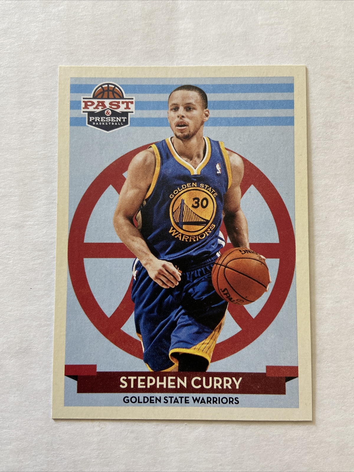 2012-13 Panini Past & Present STEPHEN CURRY Base Card GOLDEN STATE WARRIORS #144