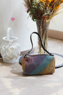 Moom Bag Woman Mixed Color Style Shoulder Bag