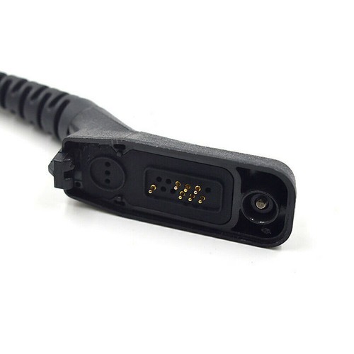 PTT Mic Earpiece Clip Headset for Motorola DP4800 DP4801 DP4600 DP4601 Radio - Zdjęcie 8 z 12