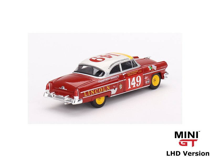 LINCOLN Capri - #149 Carrera Panamericana - 1954 - Winner - Mini