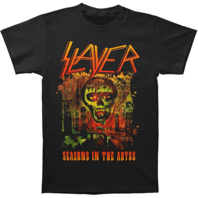 Slayer Seasons In The Abyss T-shirt Black Cotton