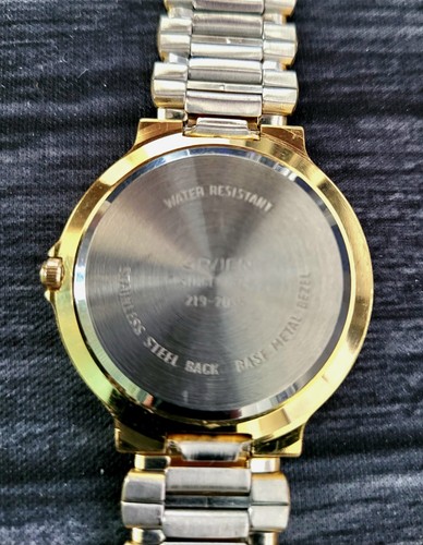 Exquisite Rare Retro Vintage Gruen Diamond Gold Lead Dial Men's Watch - Picture 6 of 8