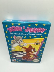 Tom & Jerry: The Ultimate Game of Cat and Mouse  Nintendo NES Complete CIB Great