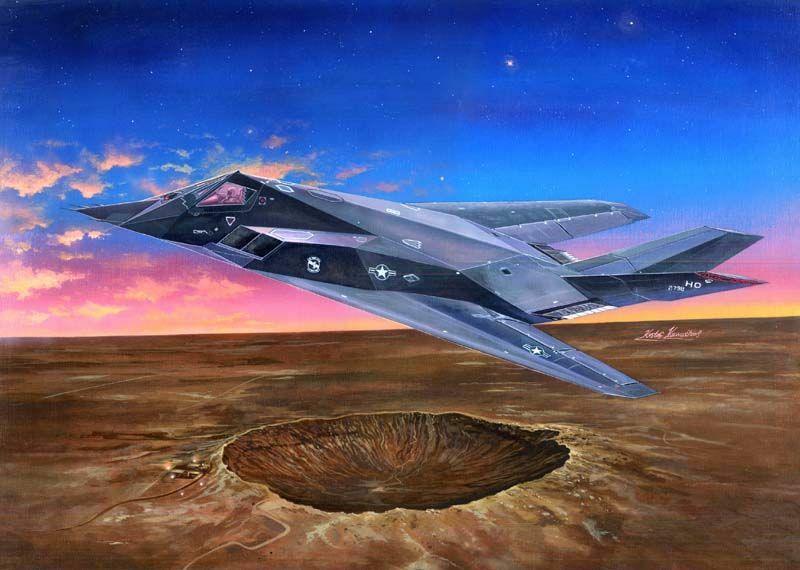 Trumpeter 03219 - 1:32 F-117A Nighthawk - New
