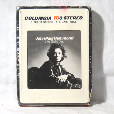 JOHN PAUL HAMMOND    I'm Satisfied   1972 1st US 8TR SEALED