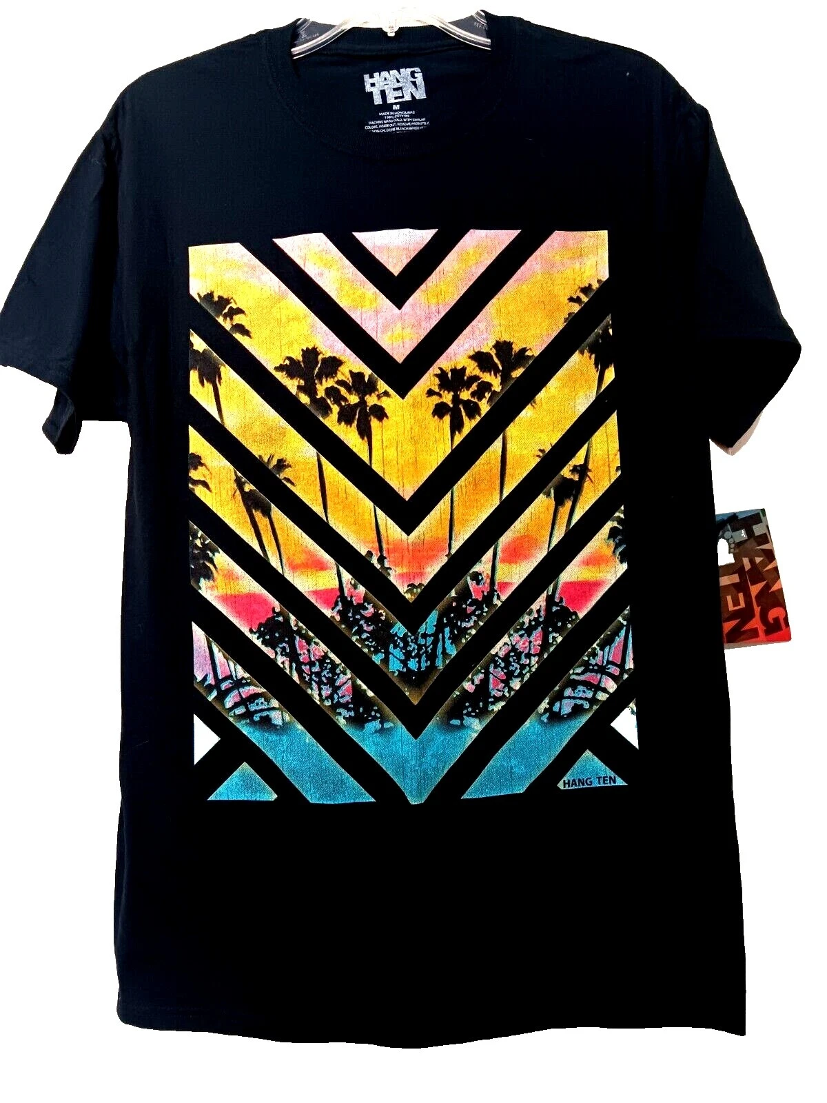 Hang Ten Cotton Regular Size T-Shirts for Men