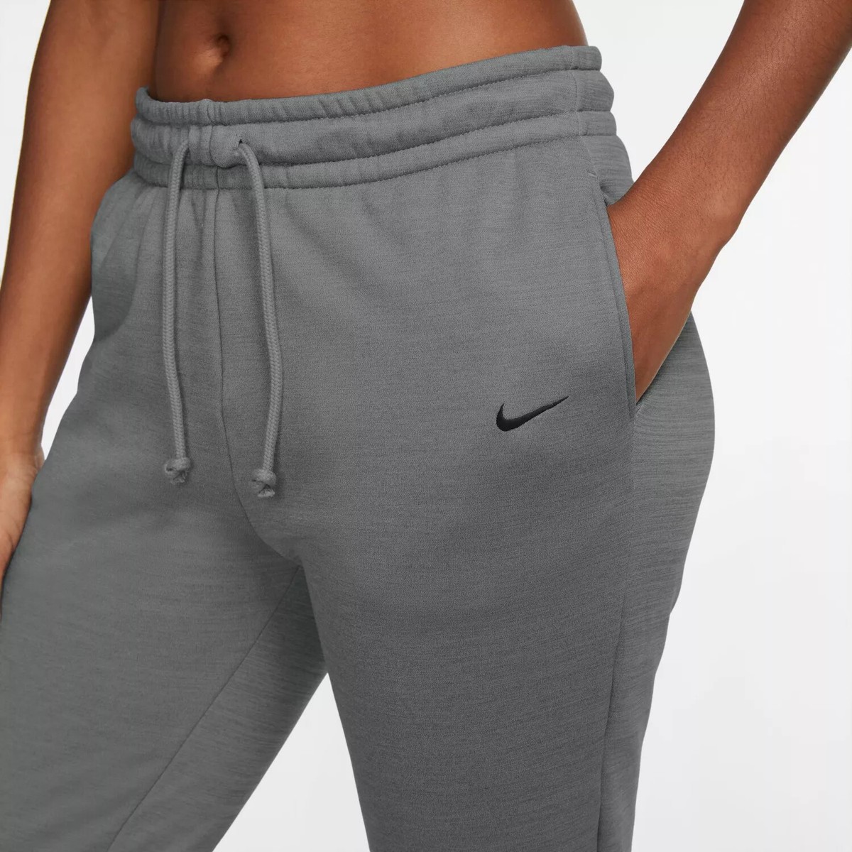 Nike Women's Therma-Fit Particle Grey Jogger Pants (CU5703 Nike Women's Therma-Fit Particle Grey Jogger Pants (CU5703