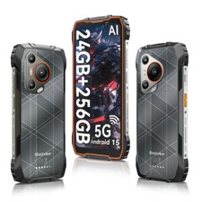 Blackview BL7000 5G AI Outdoor Smartphone 24GB+256GB Android 15 120Hz NFC Handy