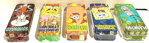 Comp Set 5 SpongeBob SquarePants Movie Digital Watches 2004 Burger King NewSeal - Picture 3 of 10