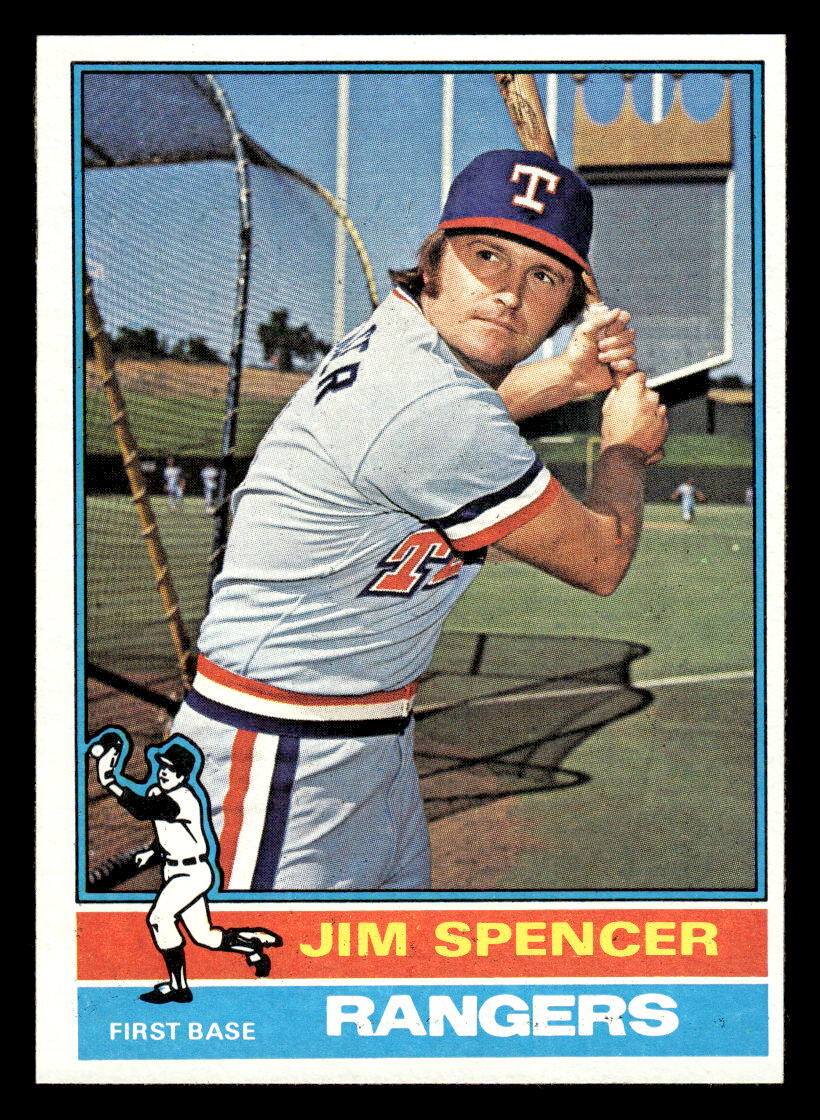 1976 Topps #83 Jim Spencer EX+/ NM