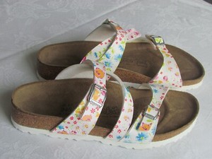 floral birkenstocks