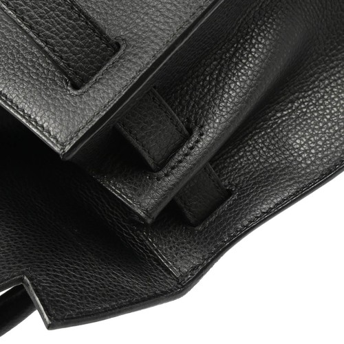 Hermes Black Togo Kelly 28 Sellier 2way Handbag □J N42 175929 - Picture 6 of 11
