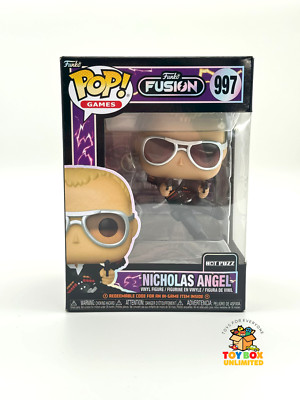 Funko POP! Games Funko Fusion HOT FUZZ Nicholas Angel #997 Code for in-game item