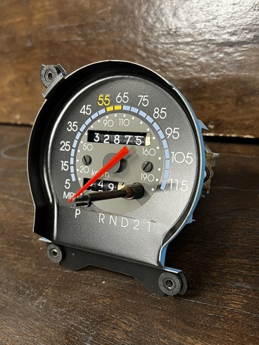 1986 Monte Carlo Gauges Speedometer Tach Fuel Temp Volts Oil Gauge 32,875 Miles - Picture 13 of 24