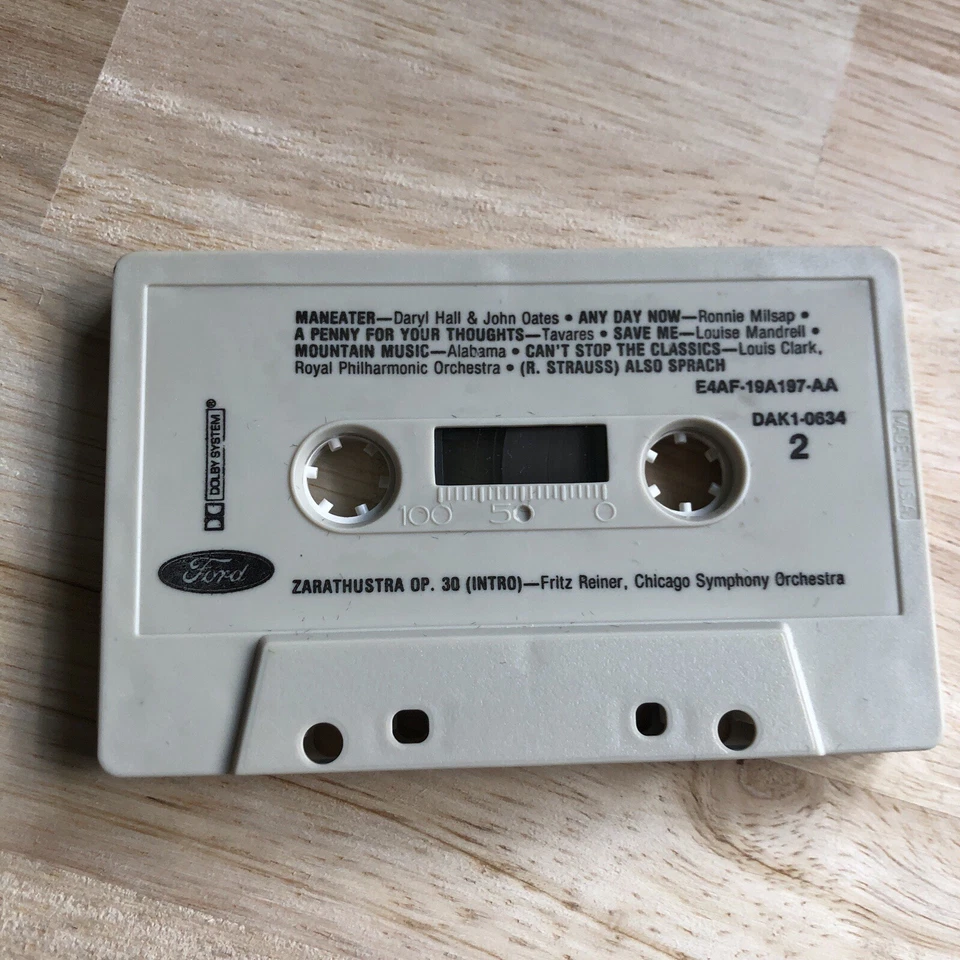 FORD MOTOR COMPANY "STEREO FOR THE 80'S" CASSETTE TAPE - Image 3 of 4