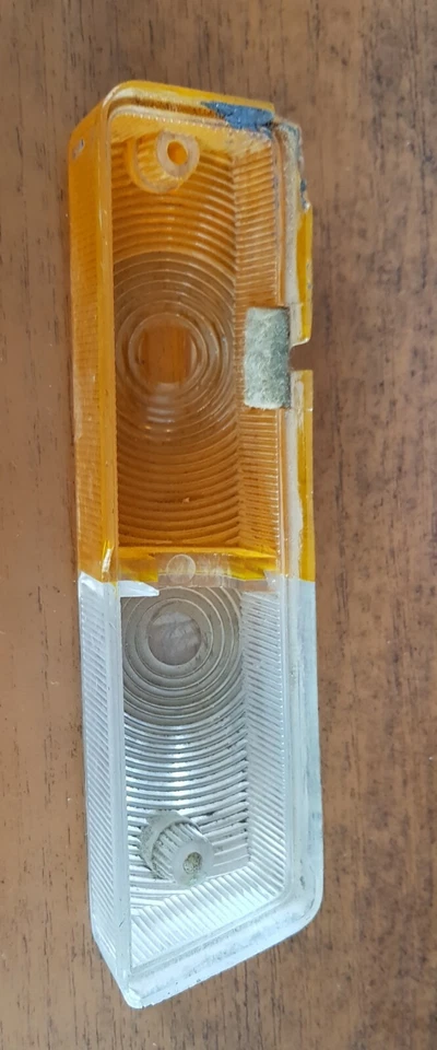 Luz intermitente indicadora de lente de estacionamiento Datsun 1600 510 vueltas izquierda 1968 1969 SN04 Foto 4 de 4