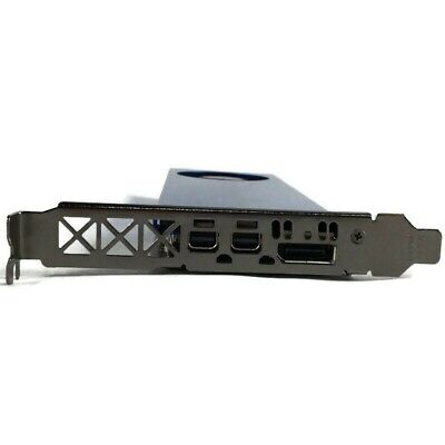 HP AMD Radeon WX 3100 4GB GDDR5 GPU 2x Mini DisplayPort
