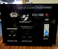 Goldsource STU 1000 Watt Step Up Down 110V 220V Voltage Converter Transformer 13