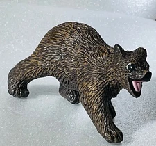 Vtg Safari Ltd 1997 Brown Bear Cub Figure Grizzly North American Wildlife Toy