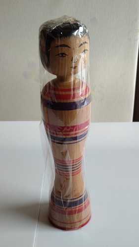 Set of 5 Kokeshi Dolls made by Yoshiki Sato(1960~ 2007)with sign from Japan - Imagen 20 de 24
