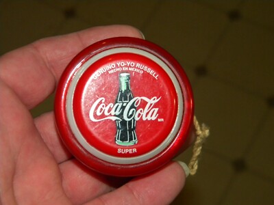 VINTAGE RUSSELL SUPER COCA-COLA YOYO MEXICO GENUINE