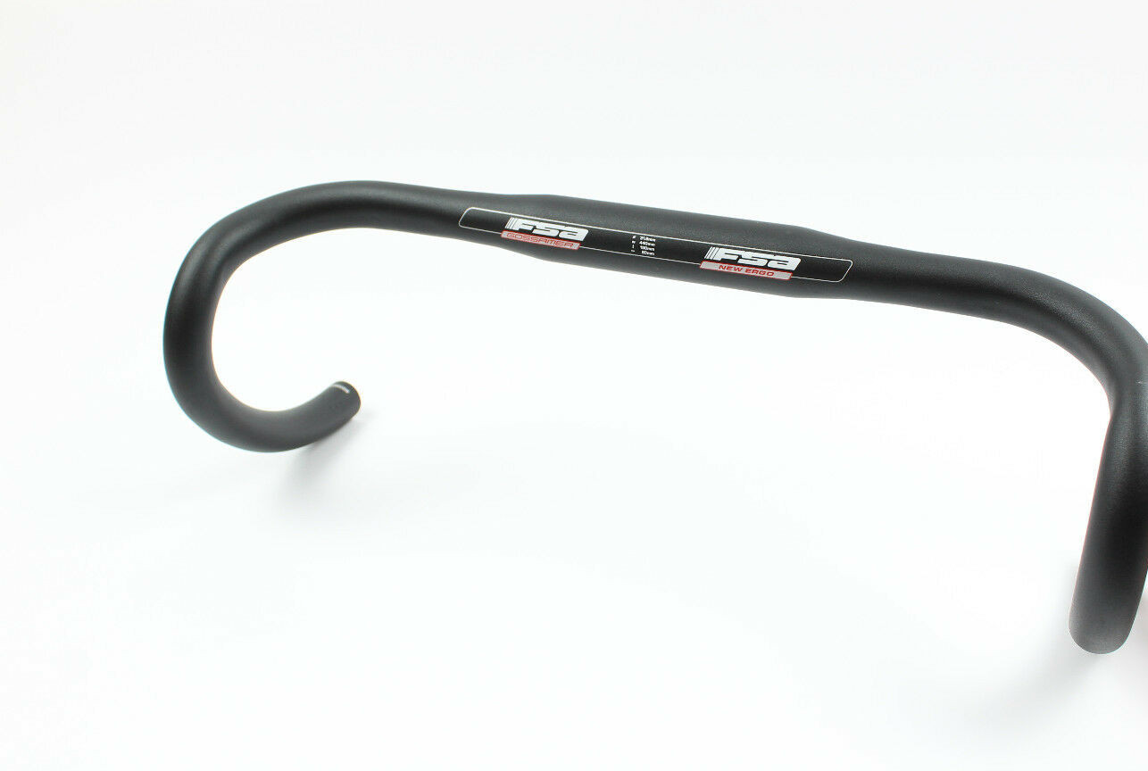 FSA Gossamer New Ergo Rennrad Lenker 420 mm Rennlenker 31,8 mm 42 cm Bullhorn