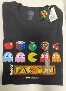 Pac-Man Rubik's Cube LOVE Le 80 s video gamer Toddlers 3/4 T-shirt de baseball