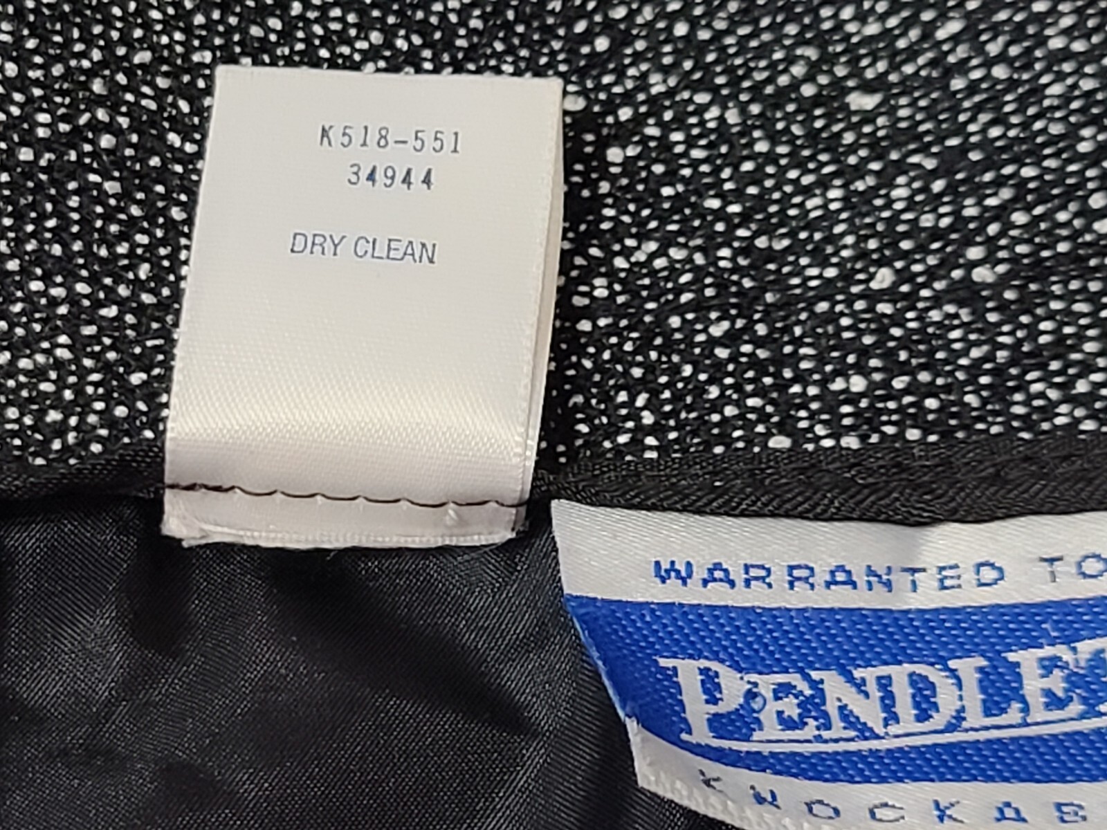 Pendleton Knockabouts Wool Blend Lined Tweed A-Li… - image 7