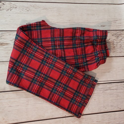 Macy's Family PJs Kids Unisex Holiday Stewart Plaid 2PC Pajama Set Size 6-7 - Picture 3 of 5