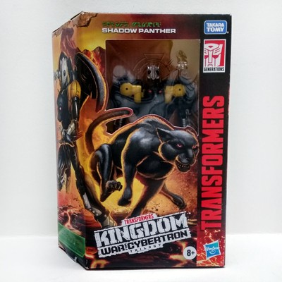TRANSFORMERS WFC KINGDOM: SHADOW PANTHER (BEAST WARS) (DELUXE CLASS) - MISB