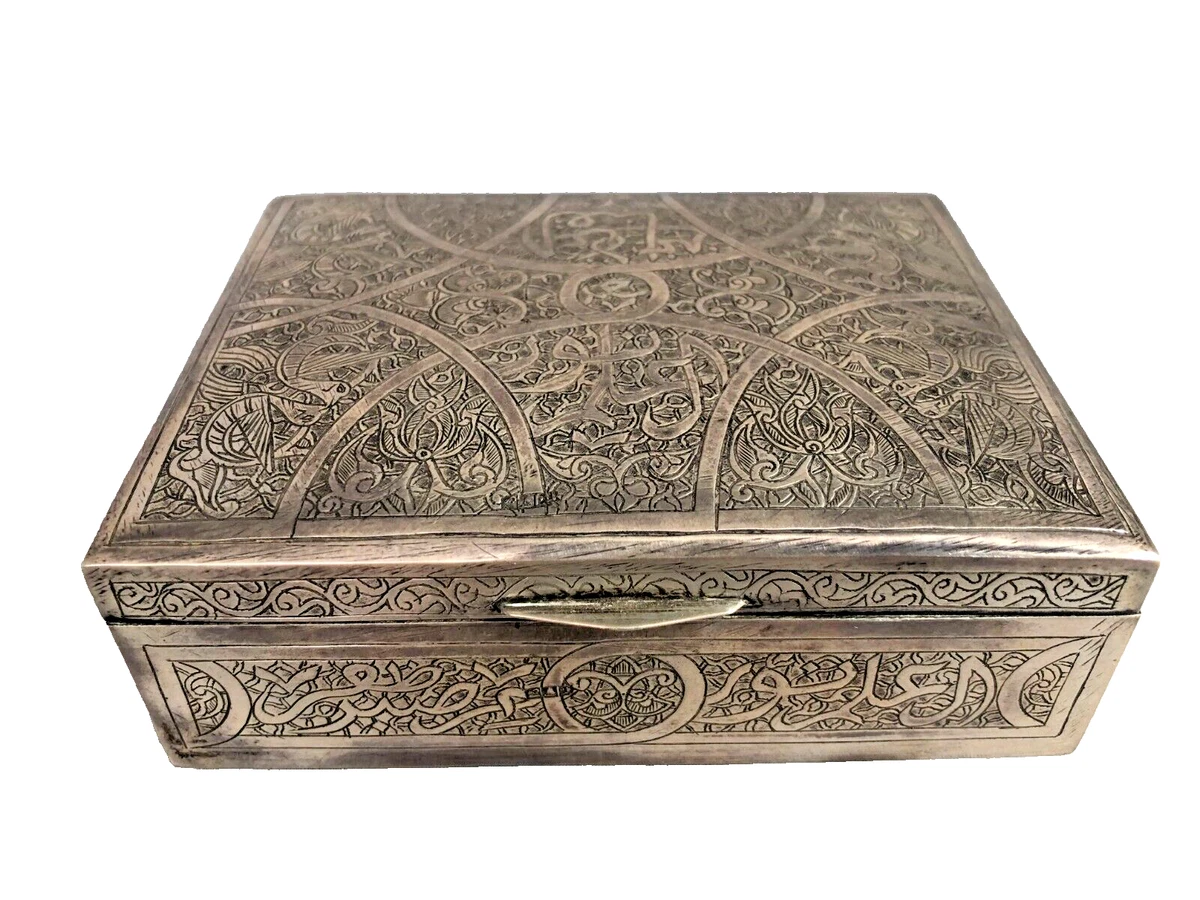 Silver Middle Eastern Antique Boxes for sale | eBay
