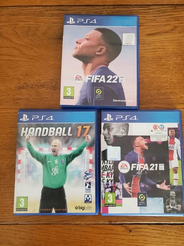 Boîte Vide Pour Console PS4 - Édition FIFA 21 Avec Mbappé - Fourreau Uniquement
