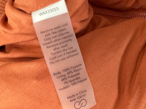 CALIA Quilted 1/2 Zip Pullover Women M NWT $99 Long Sleeve Insulated Jacket - Picture 8 of 19