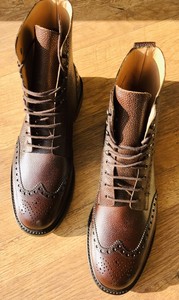 £ Islay Crockett entero Rrp y 10f Jones Unido Scotch Brown de Reino grano botas 480 11OawqnpE