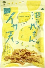 Maruka, Ikaten Lemon, Crupy Squid Tempra Snack, Sabor Limón, 65g, Japón