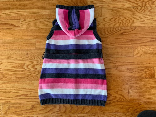 Gymboree Girls Striped Sweater Vest, Size XS (3-4) - Picture 6 of 7