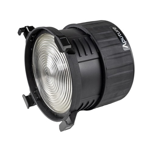 Aputure F10 Fresnel Lens + Barn doors Bowens Mount For LS 600d Pro 300D II 300X - Picture 6 of 12