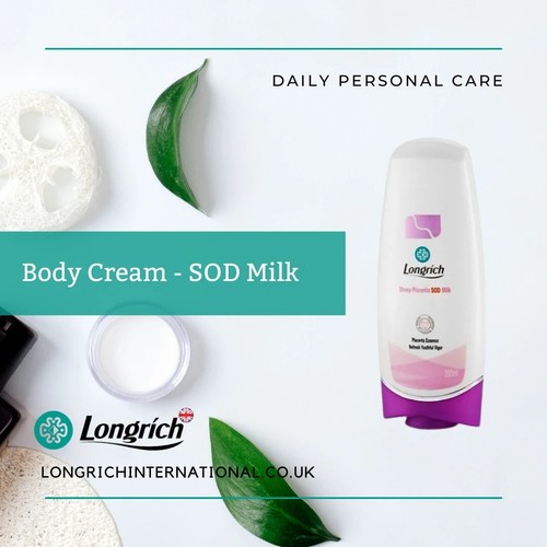 Longrich SOD Milk Sheep Placenta Moisturizes & Smoothes Body Cream