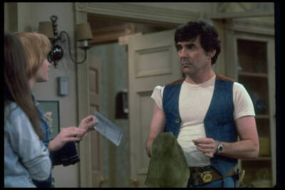 Bonnie Franklin as Ann Romano Royer and superintendent Pat Harring- Old Photo