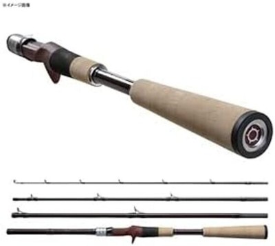 Fishman Rod Baitcast BC4 8.0 MH 4 Piece Travel Rod (0337 