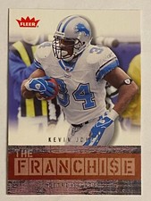 2006 Fleer #TF-KJ Kevin Jones Detroit Lions The Franchise
