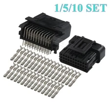 33 Pin/Way Automotive/Motorcycle Engine ECU ECM PCB Connector Plug Kit For Honda